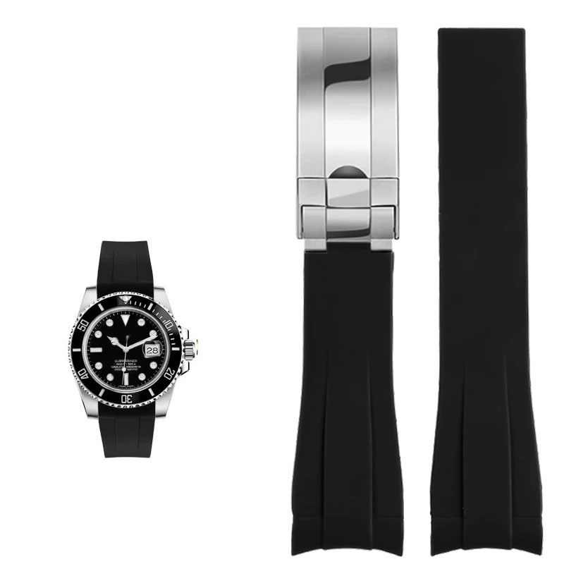 Rolex Watch Submariner - For Rolex 20mm Silicone Watch Accessories
