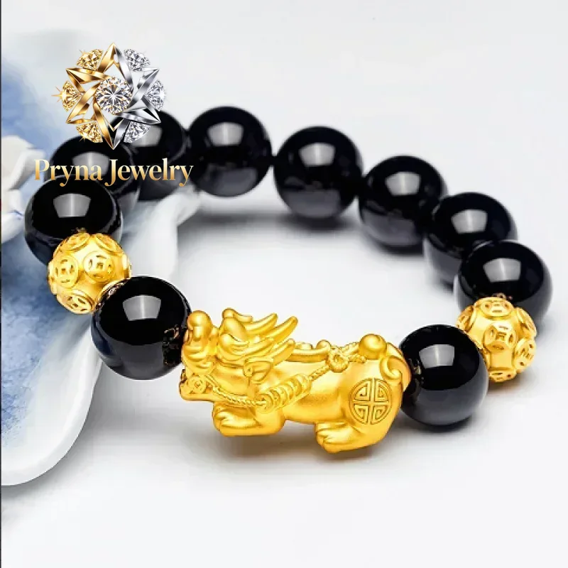 Jewelry Watches Brands - Pryna Jewelry High-quality men's bracelet gold
