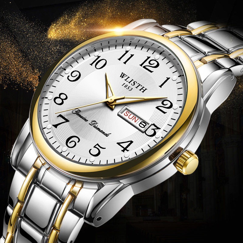 Jewelry Style Watches - Luxury Men Quartz Watch Digital Wristwatch