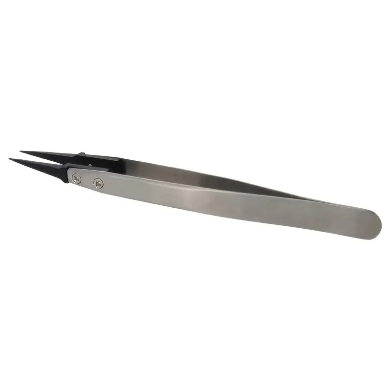 Jewelry Repair & Watches Photos - 1 Pcs ESD Safe Precision Tweezers