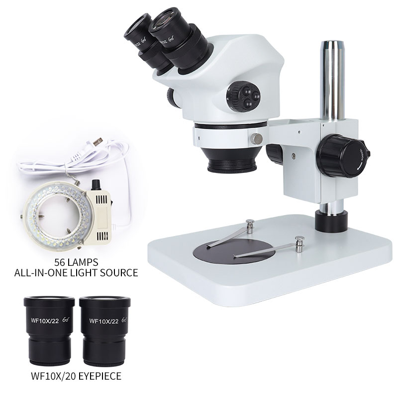 Jewelry Repair & Watches Photos - SANQTID TD-750 Trinocular Microscope 7-50X Times