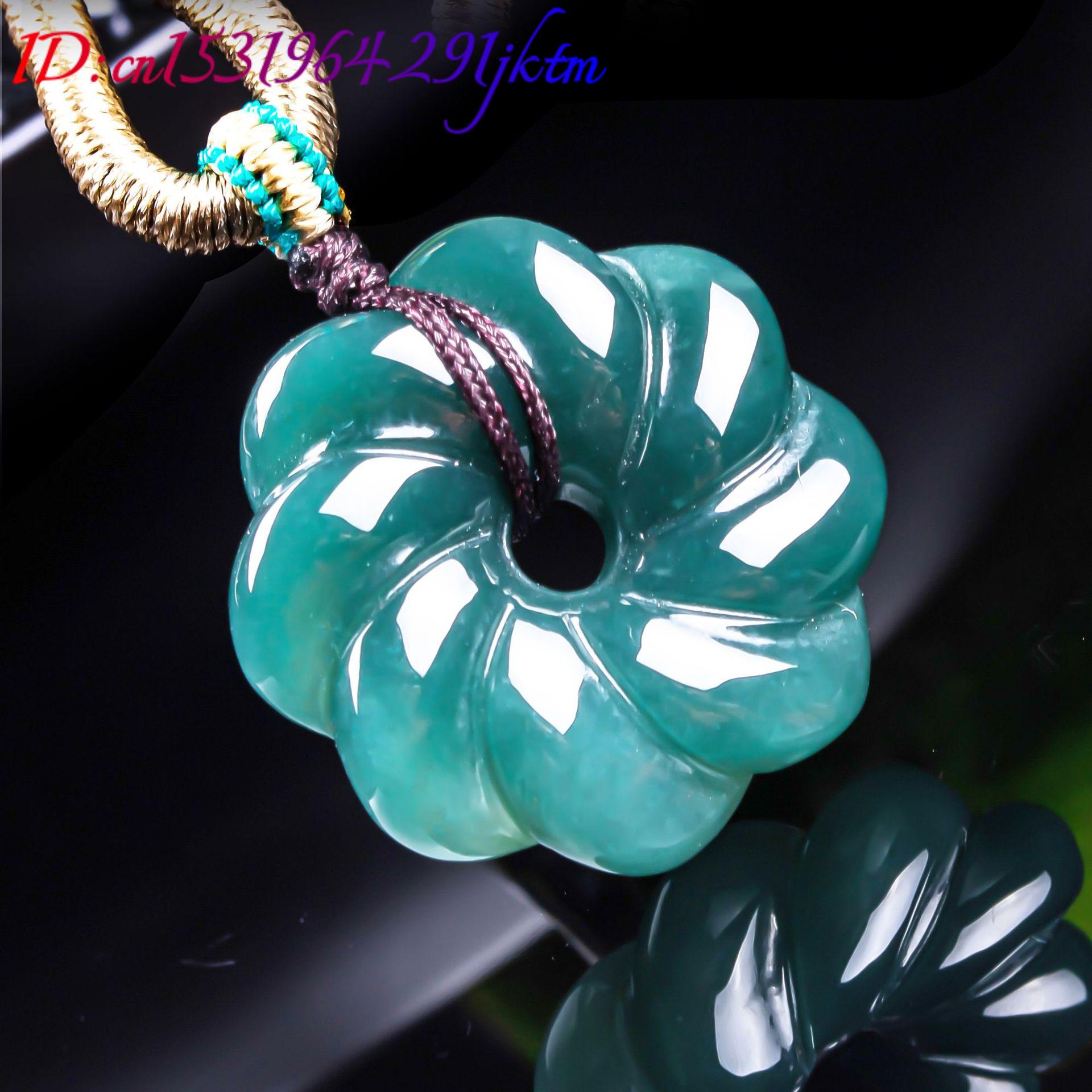 Natural Burmese Jadeite Flower - Jewelry & Watches Store review and price
