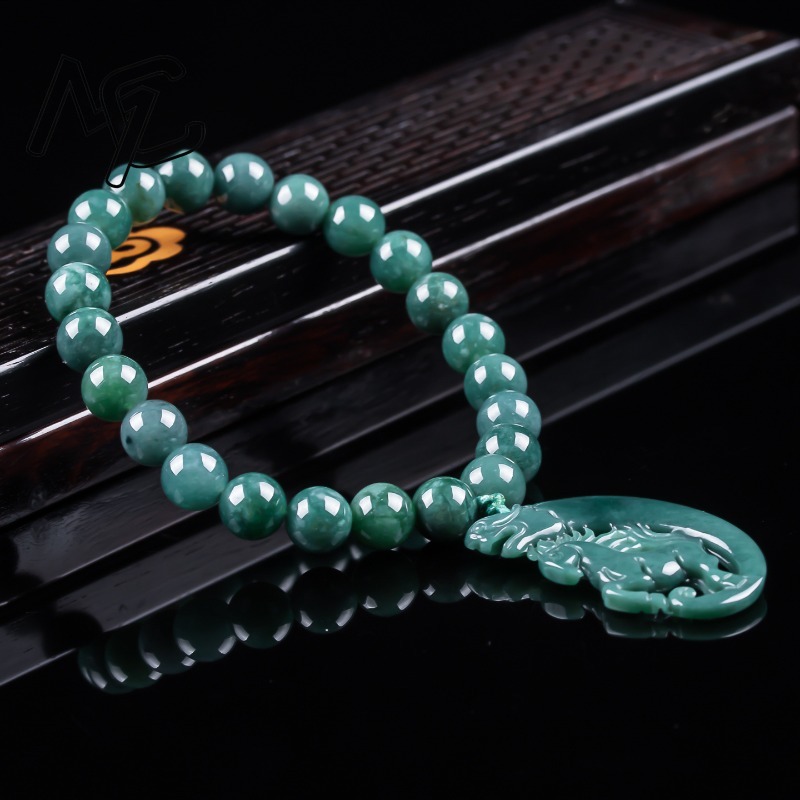 Natural Jadeite Blue Water Zod - Jewelry & Watches Store review and price