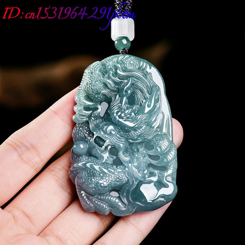 Natural Burmese Jadeite Dragon - Jewelry & Watches Store review and price