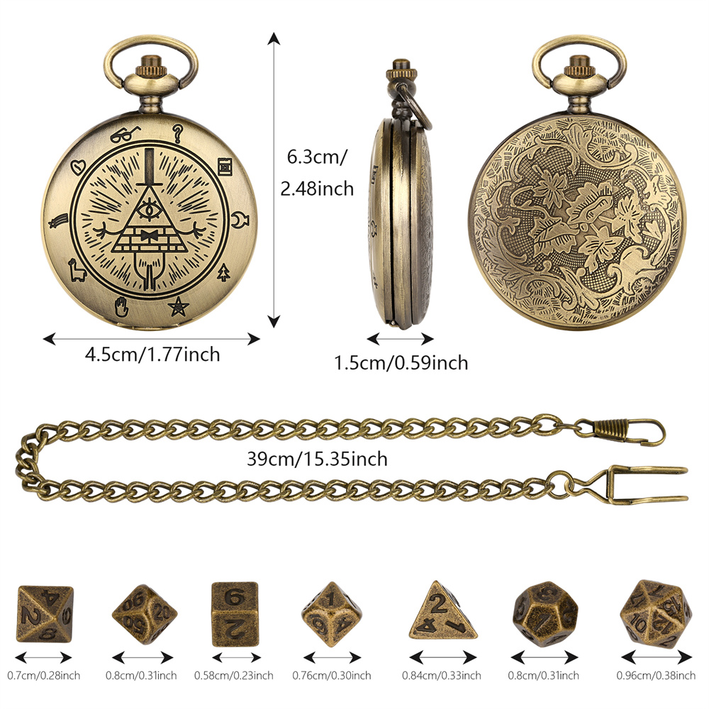 Vintage Bronze/Grey Black Pock - Vintage Pocket Watch review and price