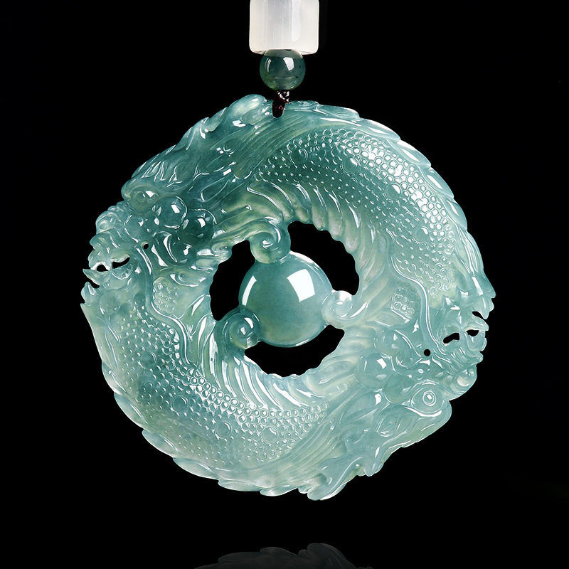 Natural Real Emerald Blue Wate - Jewelry & Watches Store review and price