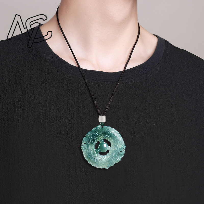 Natural Real Emerald Blue Wate - Jewelry & Watches Store review and price