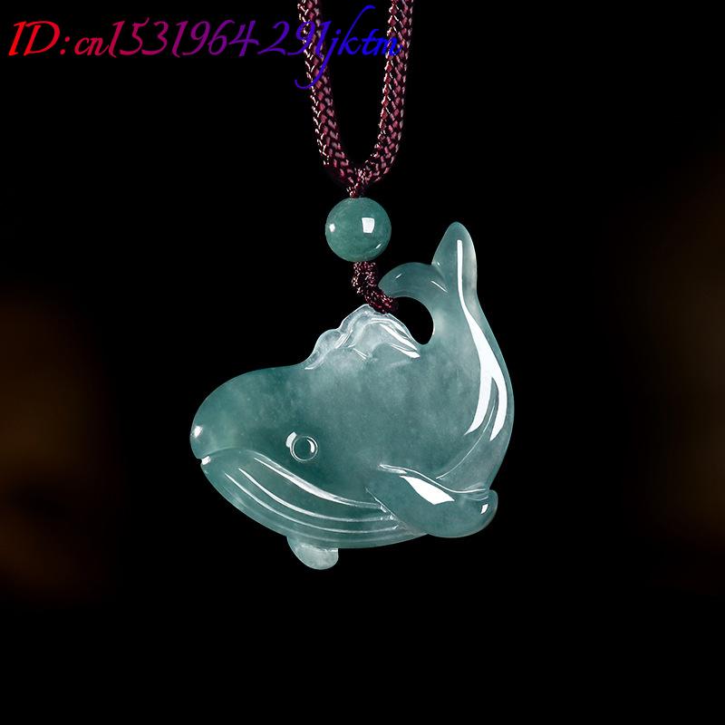 Natural Burmese Jadeite Whale  - Jewelry & Watches Store review and price