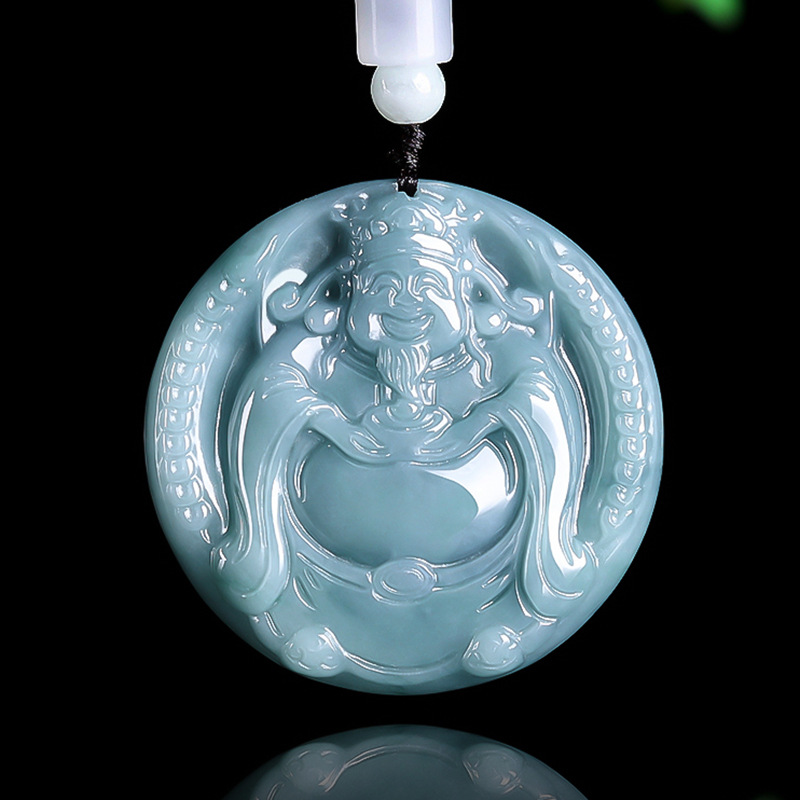 Burmese Jadeite God of Wealth  - Jewelry & Watches Store review and price