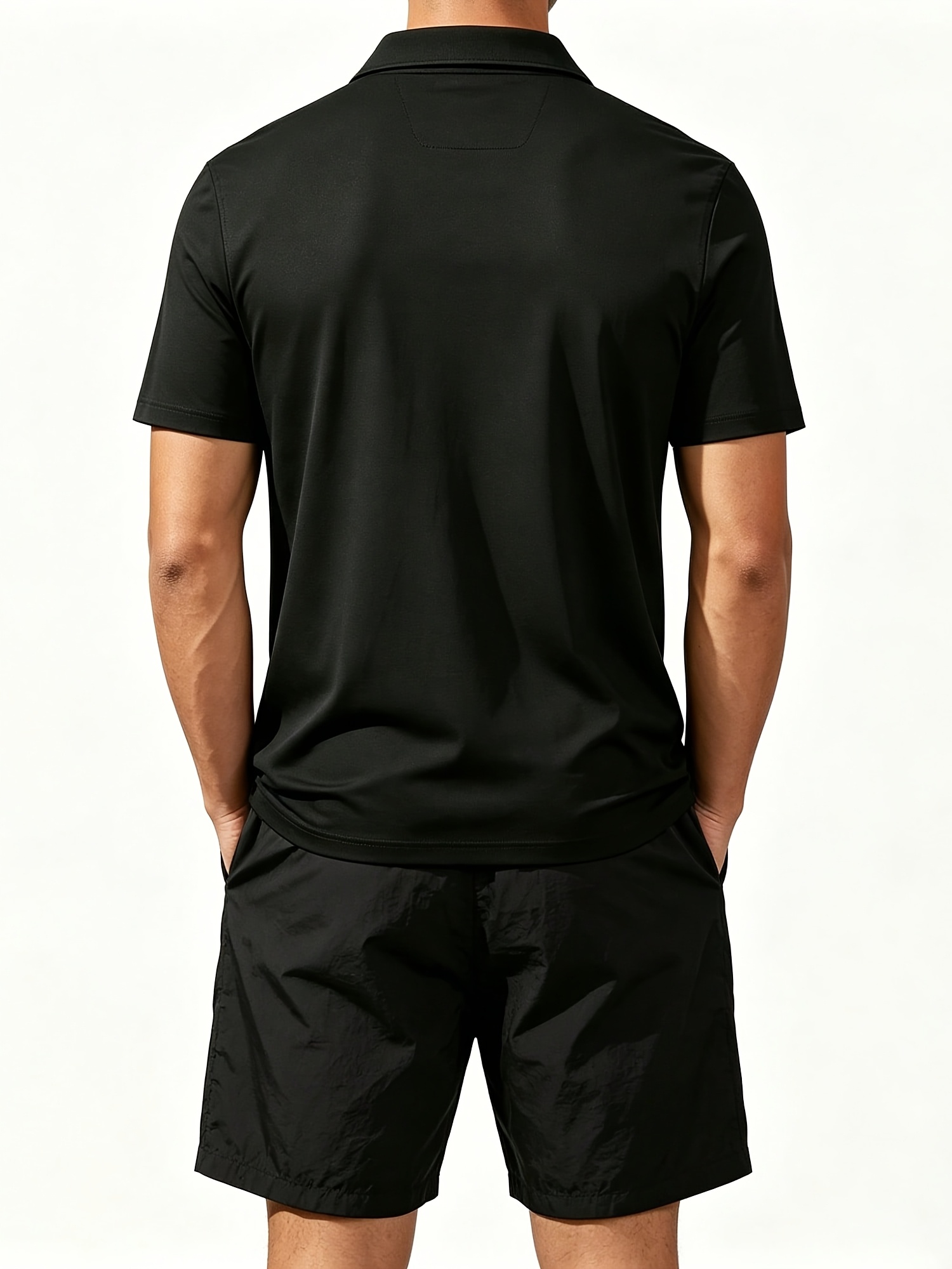 Men's Polo Shirt and Beach Sho - Watches & Jewelry Repair Center Photos review and price