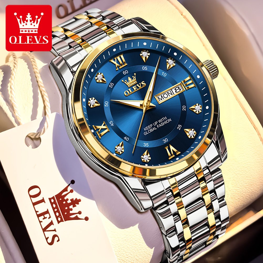 OLEVS Brand Fashion men's watc - Jewelry Style Watches review and price