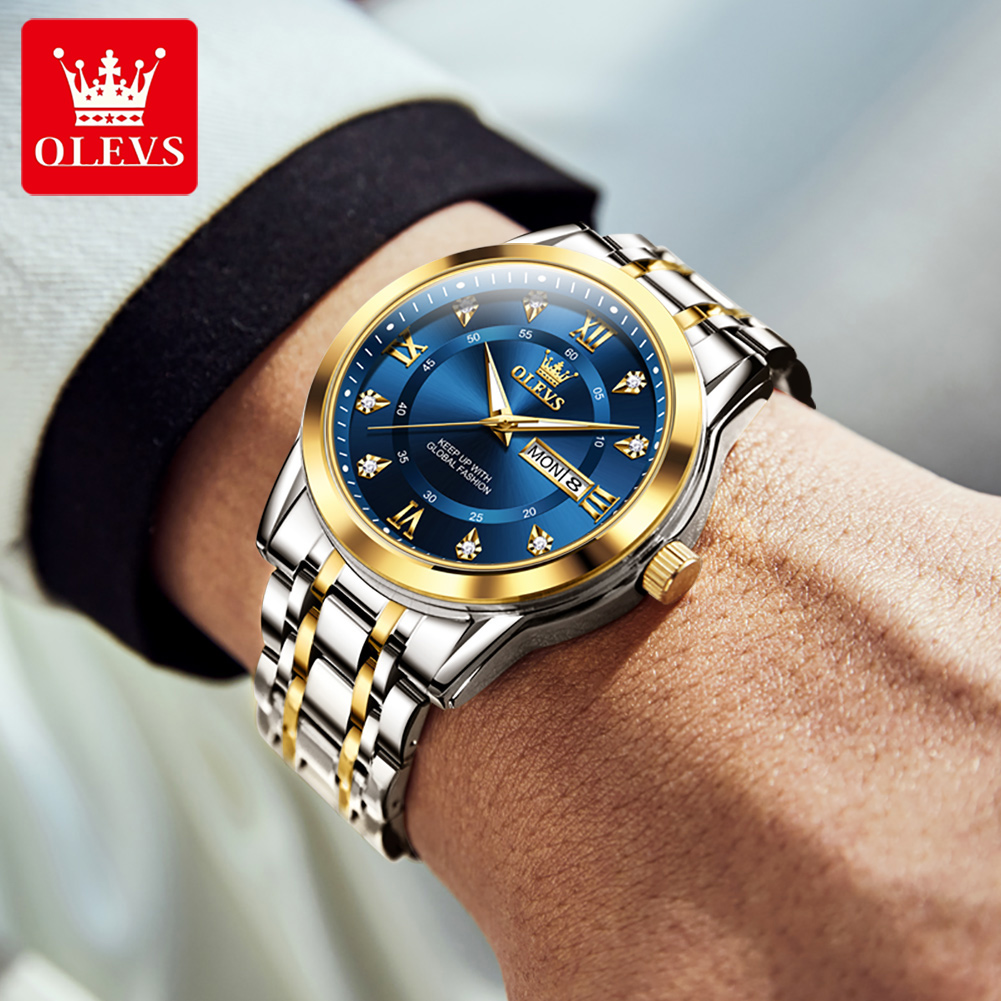 OLEVS Brand Fashion men's watc - Jewelry Style Watches review and price