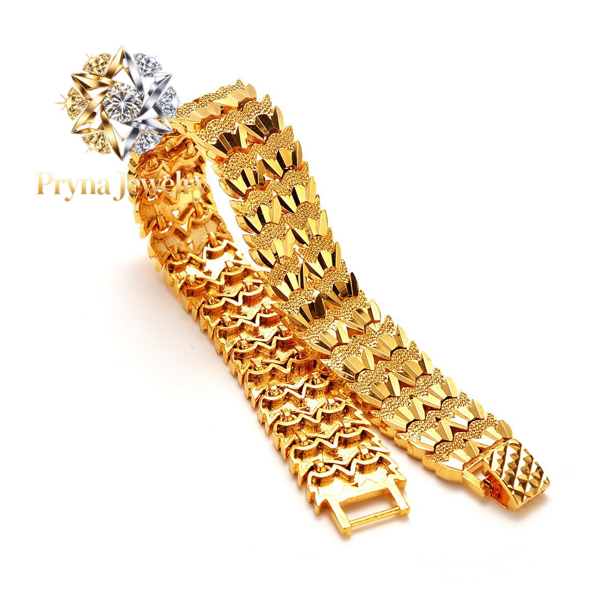 Pryna Jewelry  24K Gold Men's  - Jewelry Watches Brands review and price