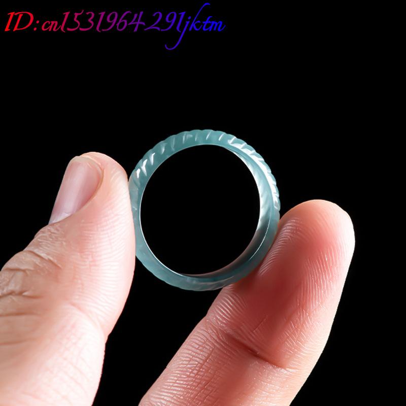 Blue Real Burmese Jadeite Ring - Jewelry & Watches Store review and price