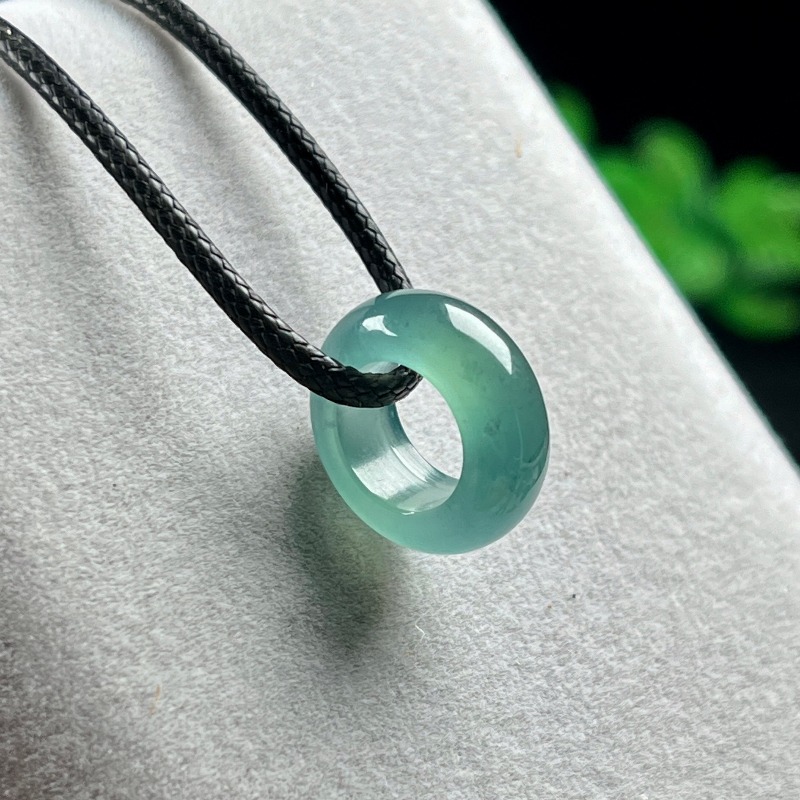 Natural Emerald Blue Water Luc - Jewelry & Watches Store review and price