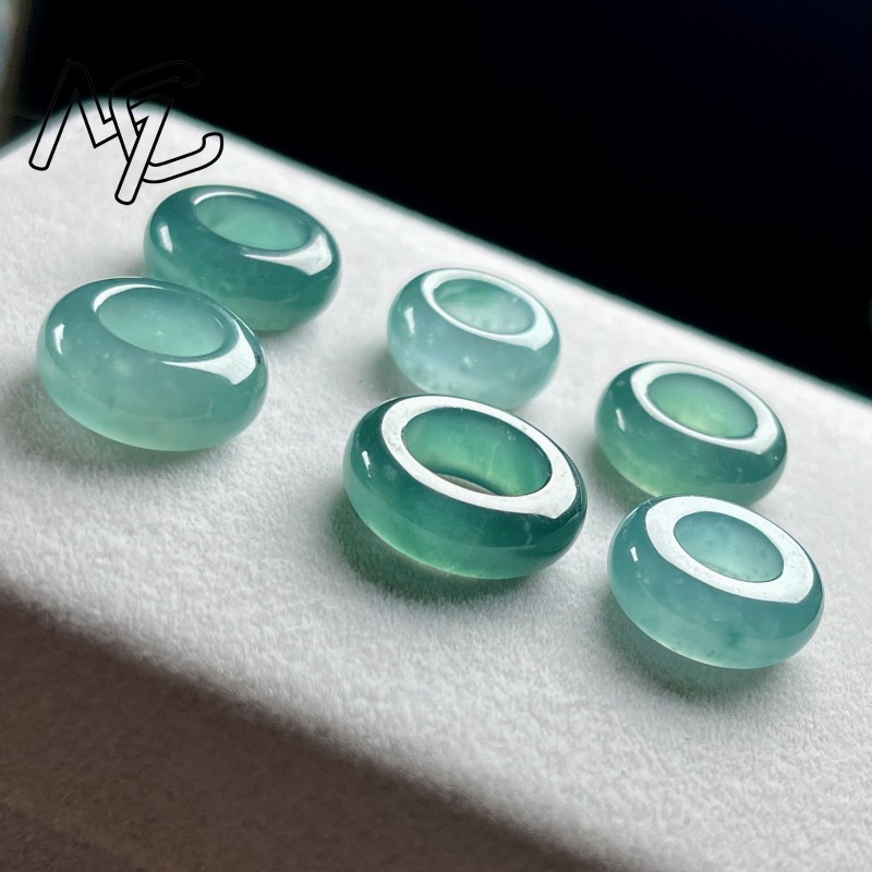 Natural Emerald Blue Water Luc - Jewelry & Watches Store review and price