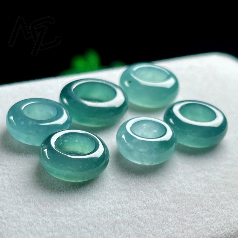 Natural Emerald Blue Water Luc - Jewelry & Watches Store review and price
