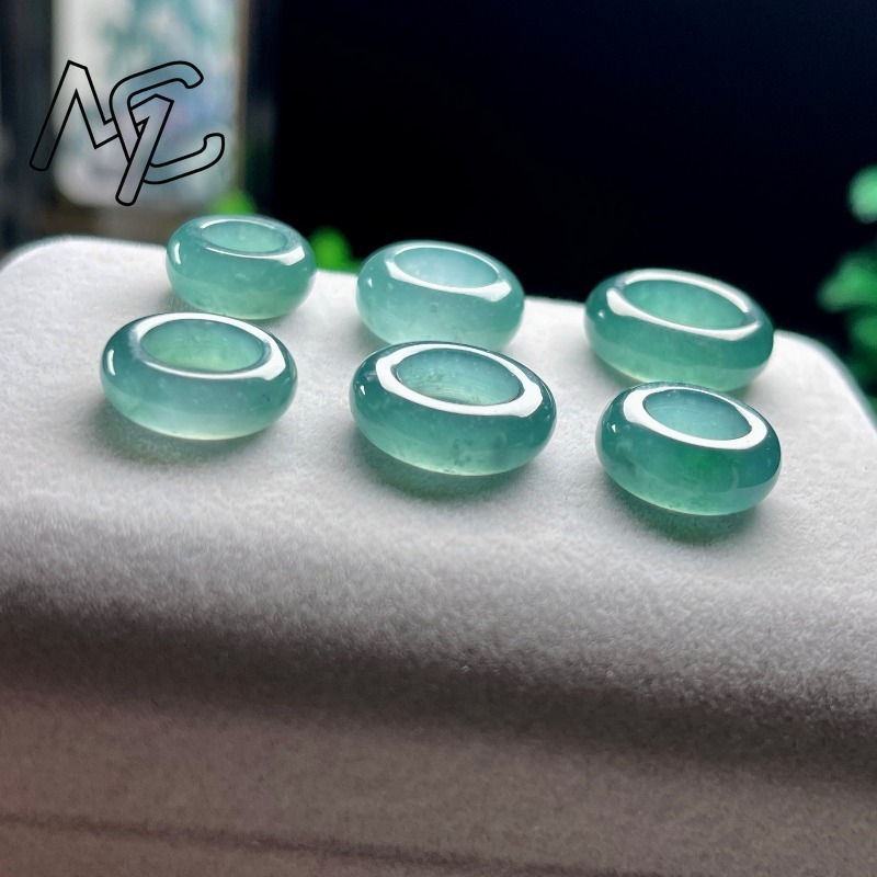 Natural Emerald Blue Water Luc - Jewelry & Watches Store review and price