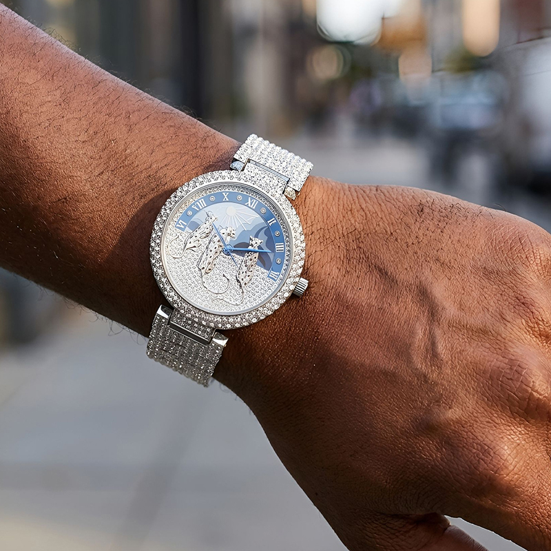 Men's Watches Sun and leopard  - Jewelry Watches Brands review and price