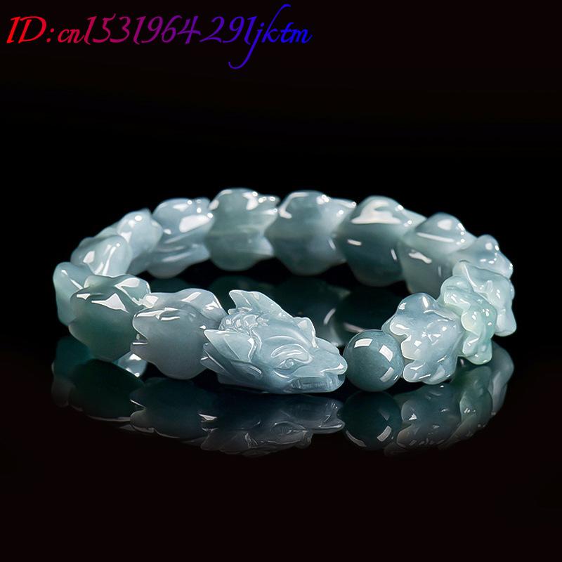 Blue Burmese Jadeite Dragon Br - Jewelry & Watches Store review and price